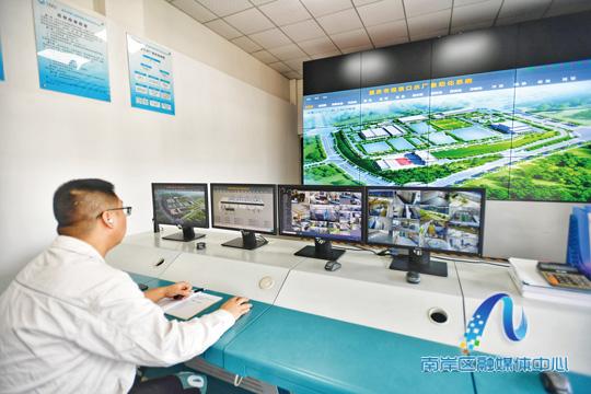 觀景口水廠工程建設全面提速，網絡工程助力智慧水務新升級